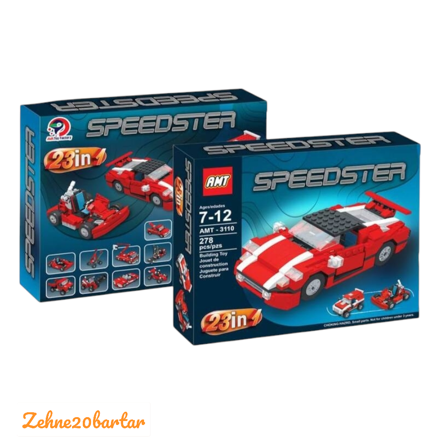 بازی فکری (لگوی ماشین 278 تیکه)