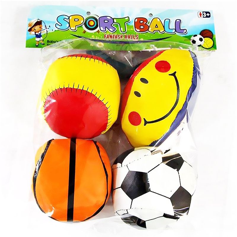 توپ اسفنجی بزرگ ۴تایی