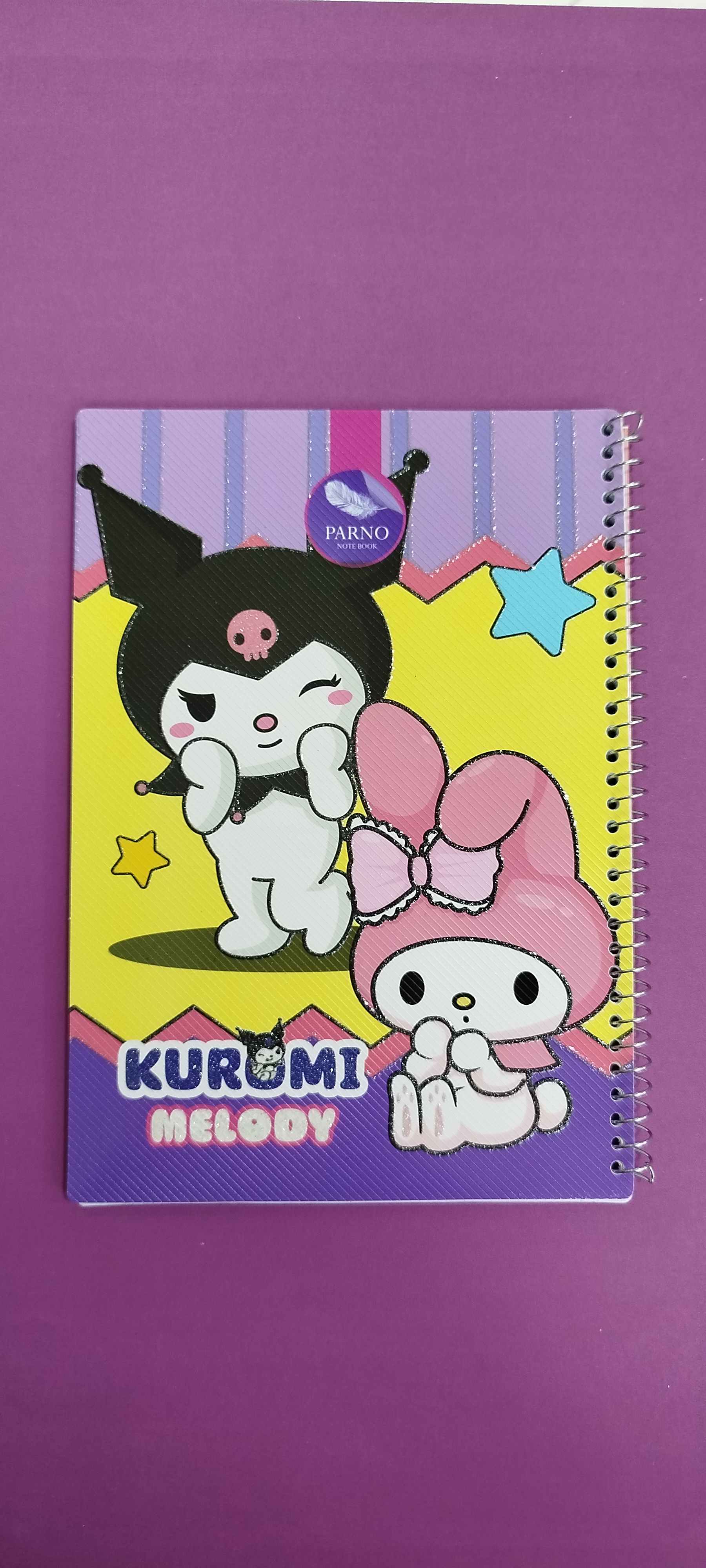 دفتر ۵۰ برگ سیمی طلقی ۷۰گرم