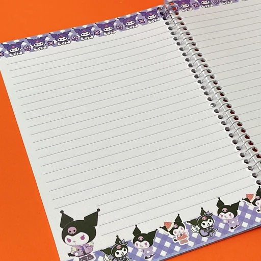 دفتر سیمی حاشیه دار۵۰ برگ