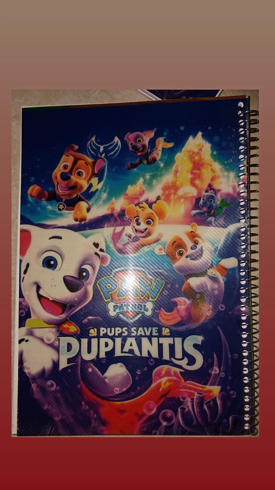 دفتر ۱۰۰ برگ دختر و پسر میلاد