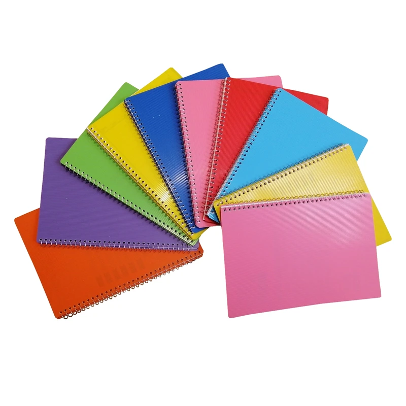 دفتر سیمی تک رنگ با کیفیت پرنو ۵۰_۸۰_۱۰۰برگ