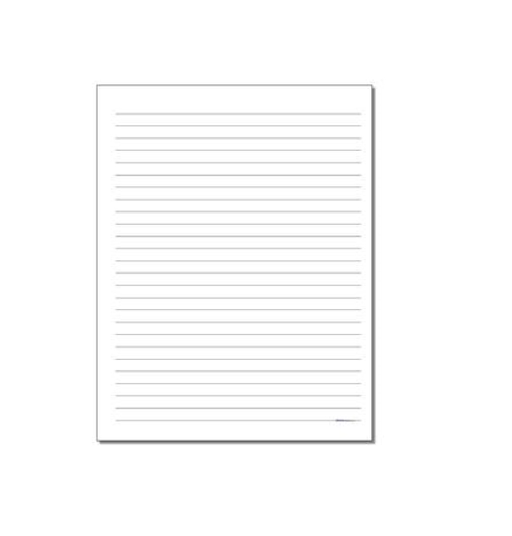 کاغذA4 خطدار